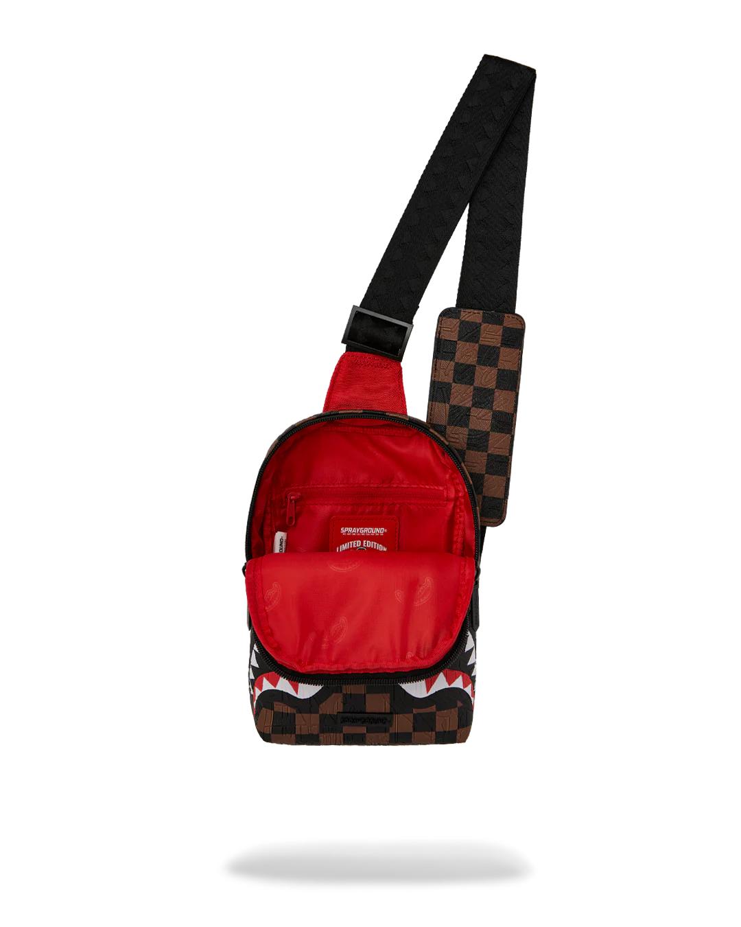 Sprayground Essential | THE PRIVATE JET SHARK CLUB BACKPACK SLING