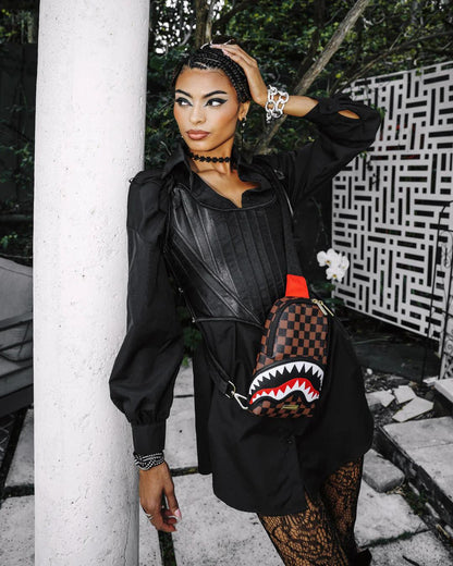 Sprayground Featured | SAWTOOTH SHARKS IN PARIS ONE-STRAP SLING