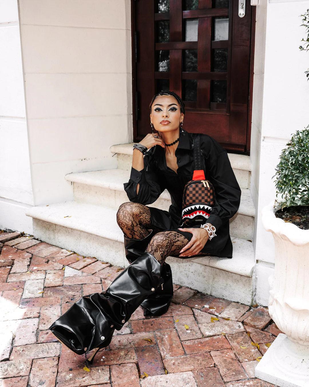 Sprayground Featured | SAWTOOTH SHARKS IN PARIS ONE-STRAP SLING