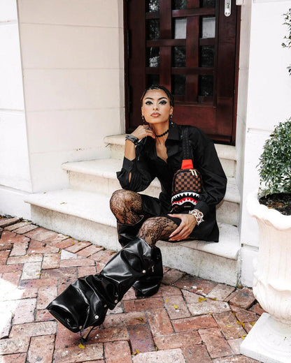 Sprayground Featured | SAWTOOTH SHARKS IN PARIS ONE-STRAP SLING