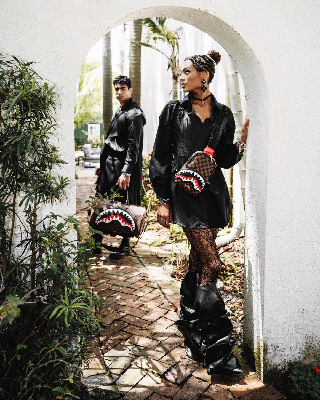 Sprayground Featured | SAWTOOTH SHARKS IN PARIS ONE-STRAP SLING