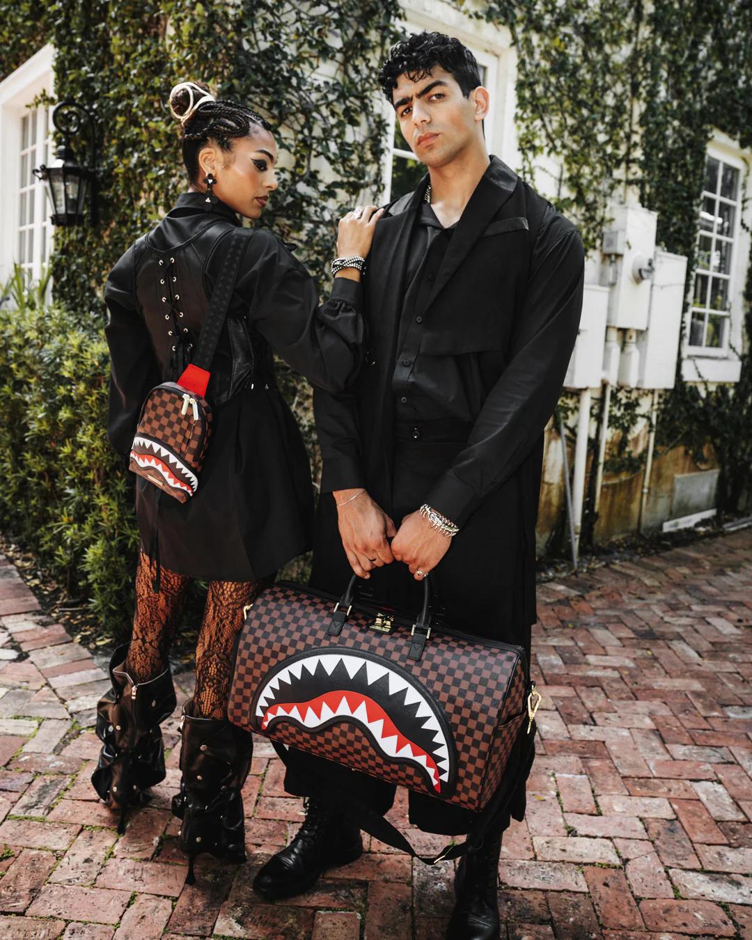 Sprayground Featured | SAWTOOTH SHARKS IN PARIS ONE-STRAP SLING