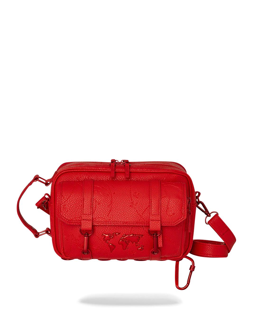 Sprayground Popular | JAMES FIRST CLASS RUBY RED CROSSBODY
