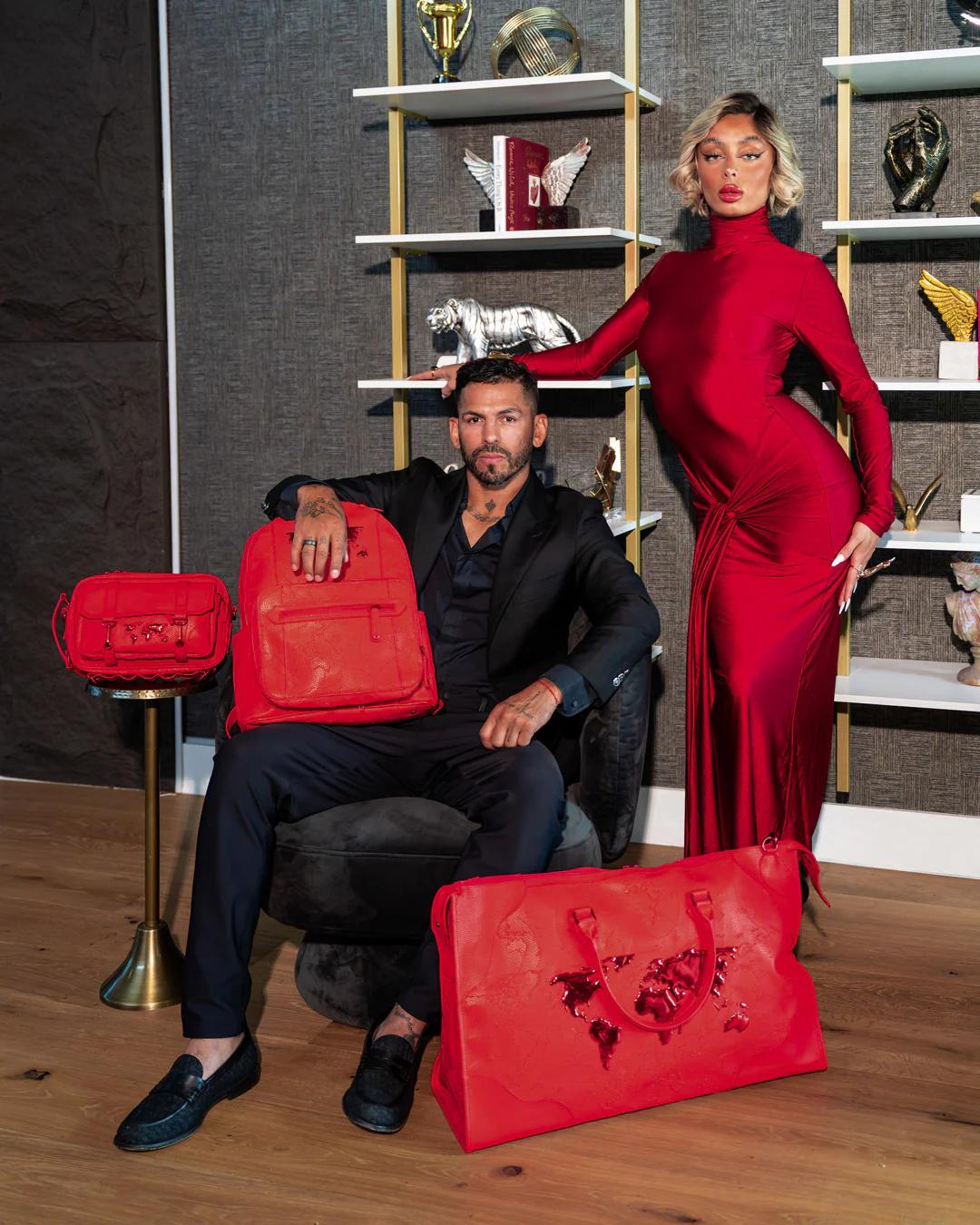Sprayground Popular | JAMES FIRST CLASS RUBY RED CROSSBODY