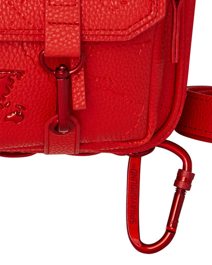 Sprayground Popular | JAMES FIRST CLASS RUBY RED CROSSBODY