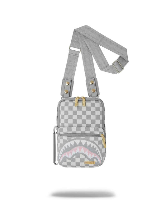 Sprayground New | KNIT SHARKS IN PARIS IN CREAM OG SLING