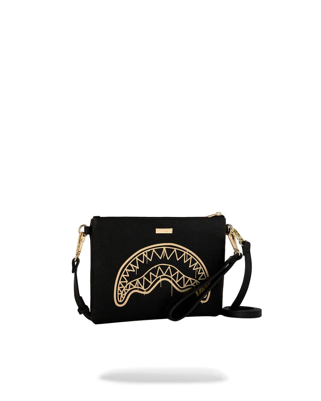 Sprayground Signature | GOLD FANG CROSSOVER CLUTCH
