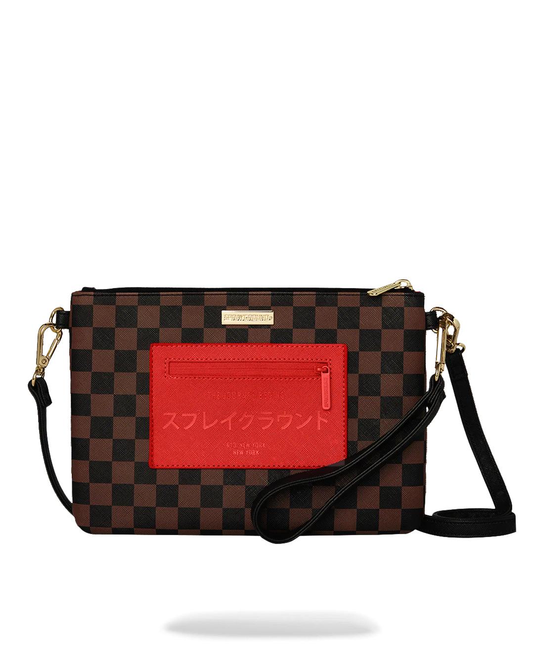 Sprayground Featured | KATANA CHECK BOSS CROSSOVER CLUTCH