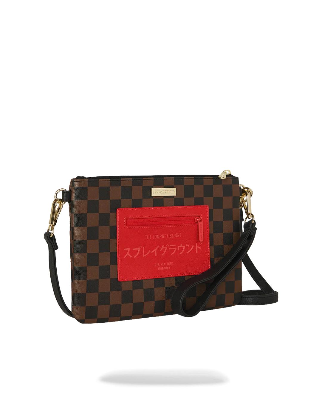 Sprayground Featured | KATANA CHECK BOSS CROSSOVER CLUTCH