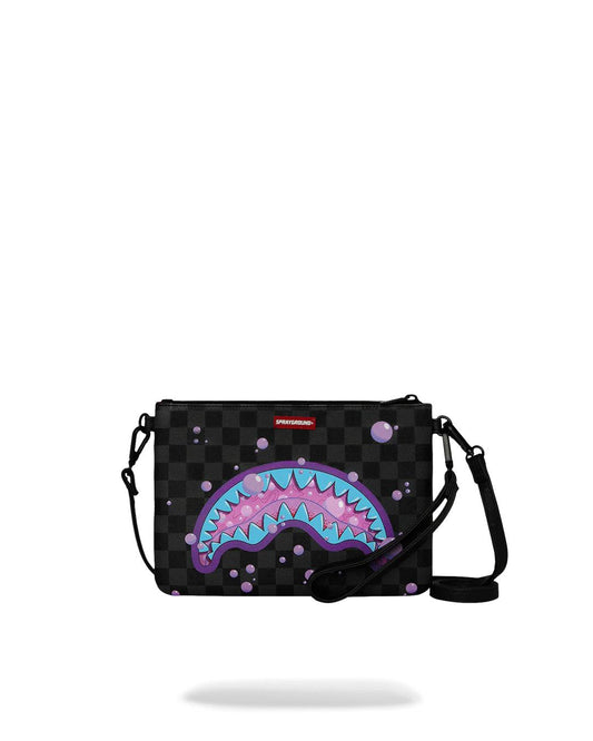 Sprayground Popular | PURPLE SLIME SHARK CROSSOVER CLUTCH