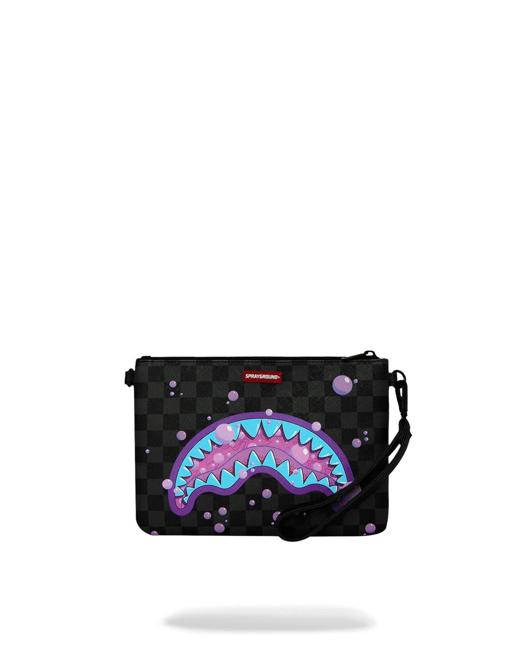 Sprayground Popular | PURPLE SLIME SHARK CROSSOVER CLUTCH