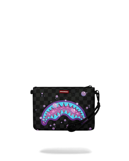 Sprayground Popular | PURPLE SLIME SHARK CROSSOVER CLUTCH