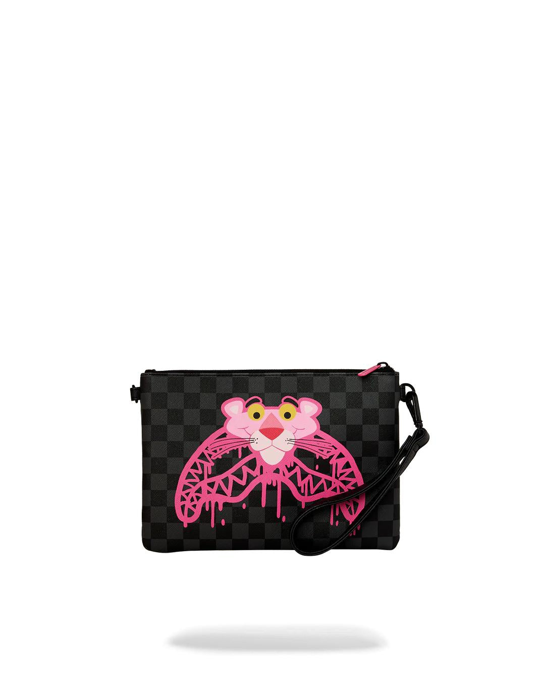 Sprayground Best Seller | PINK PANTHER DIAMOND SHARK CROSSOVER CLUTCH