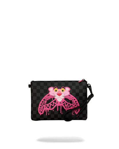 Sprayground Best Seller | PINK PANTHER DIAMOND SHARK CROSSOVER CLUTCH