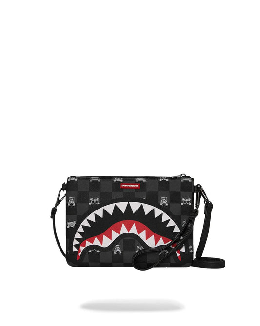 Sprayground Signature | SHARK MOB HIDEOUT CROSSOVER CLUTCH