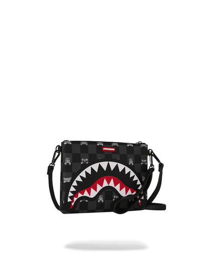 Sprayground Signature | SHARK MOB HIDEOUT CROSSOVER CLUTCH