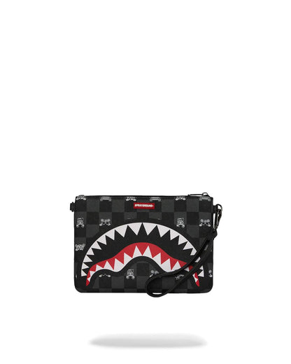 Sprayground Signature | SHARK MOB HIDEOUT CROSSOVER CLUTCH