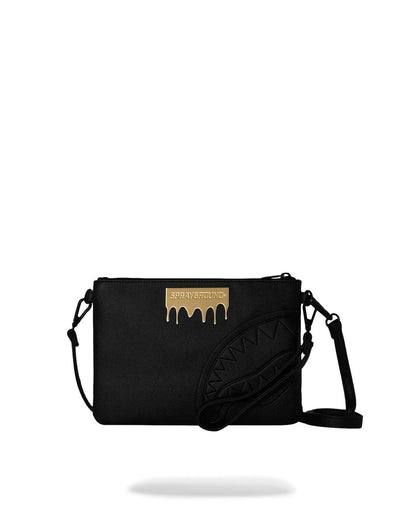 Sprayground Premium | GOLD BRICK DRIP CROSSOVER CLUTCH