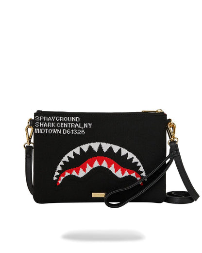 Sprayground Best Seller | SHARK CENTRAL AEROFLEX CROSSOVER CLUTCH
