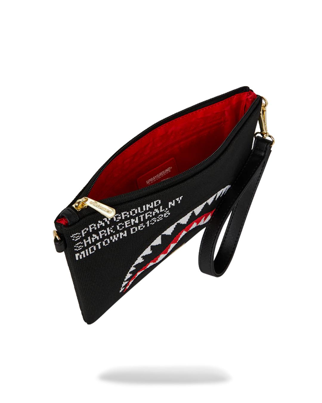 Sprayground Best Seller | SHARK CENTRAL AEROFLEX CROSSOVER CLUTCH