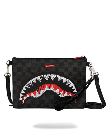 Sprayground Recommended | MIDNIGHT SHADOW CROSSOVER CLUTCH