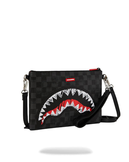 Sprayground Recommended | MIDNIGHT SHADOW CROSSOVER CLUTCH