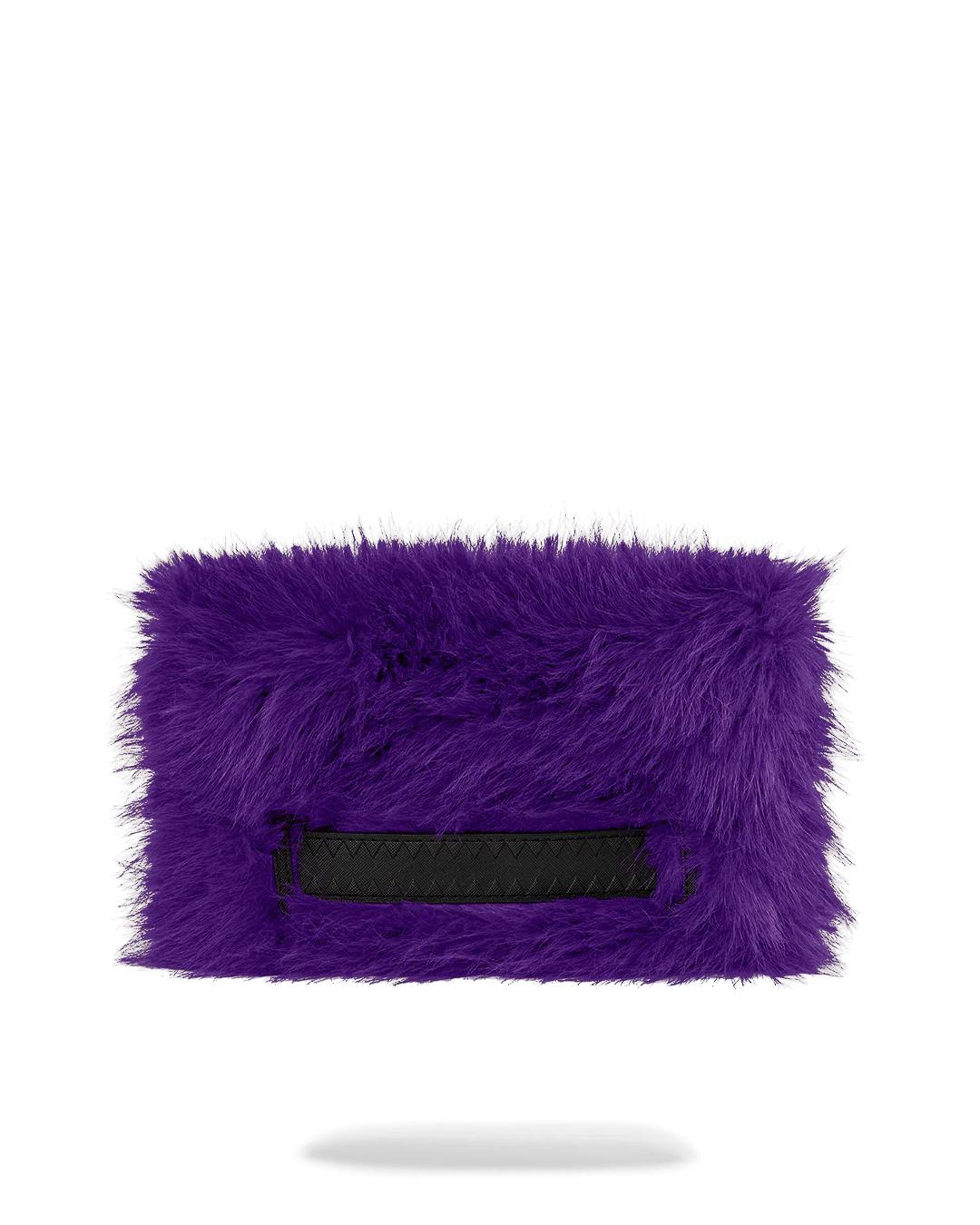 Sprayground Classic | FURZILLA SHARK (PURP) CROSSOVER CLUTCH