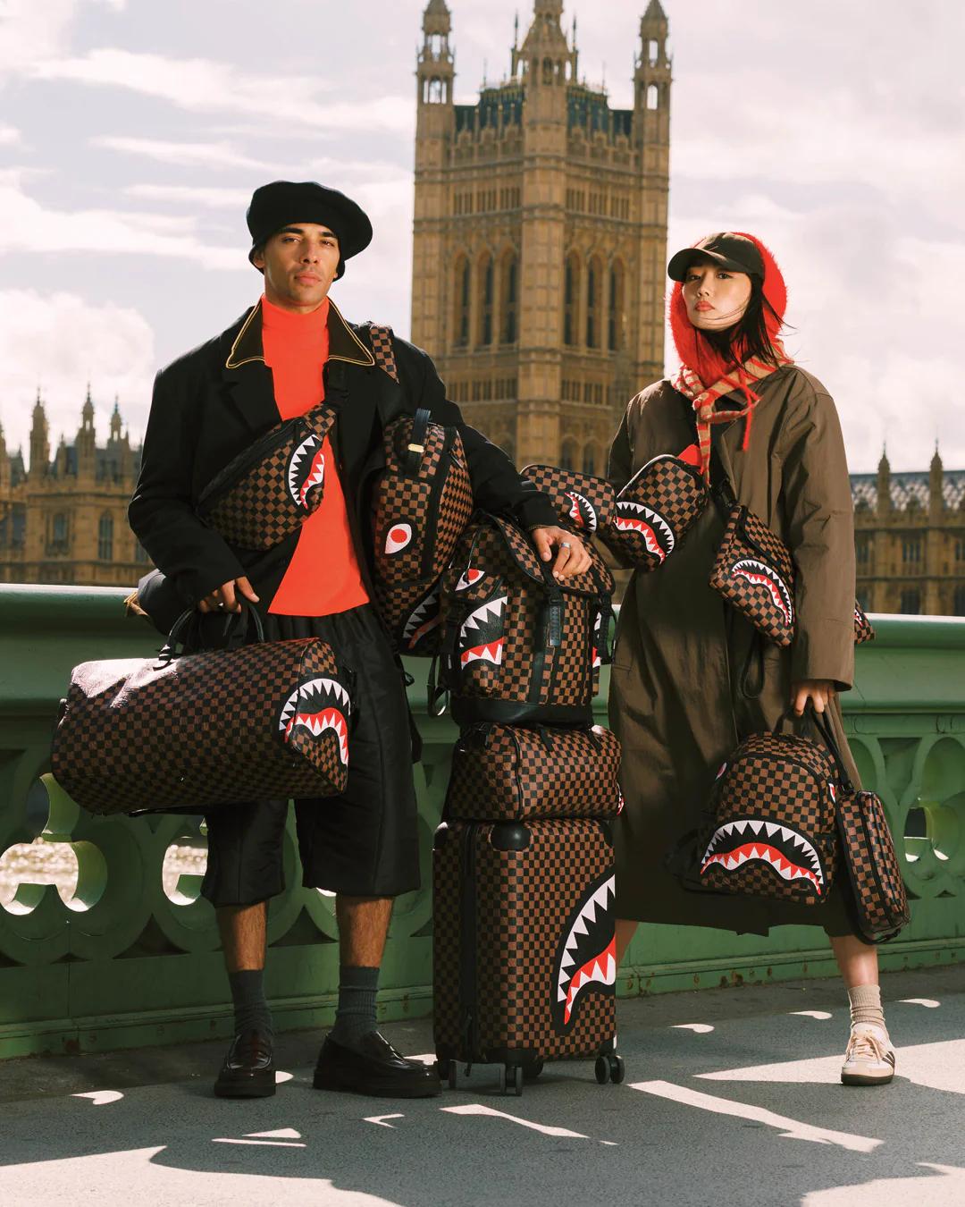 Sprayground Featured | THE PRIVATE JET SHARK CLUB CROSSOVER CLUTCH