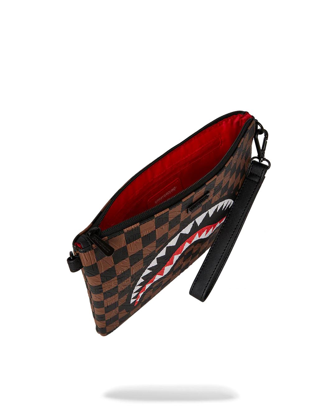 Sprayground Featured | THE PRIVATE JET SHARK CLUB CROSSOVER CLUTCH