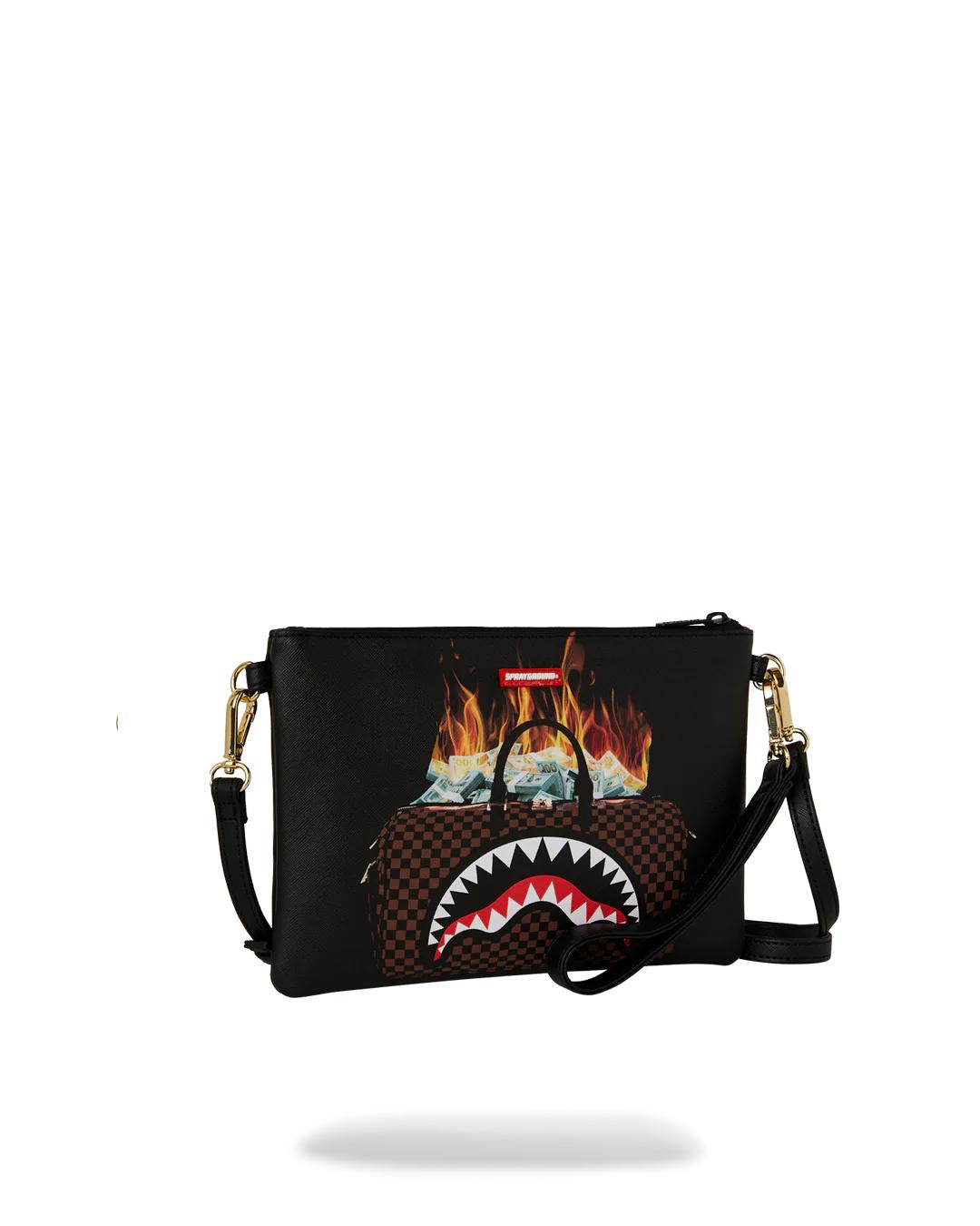 Sprayground Popular | MONEY BAG DOUBLE TAKE CROSSOVER CLUTCH