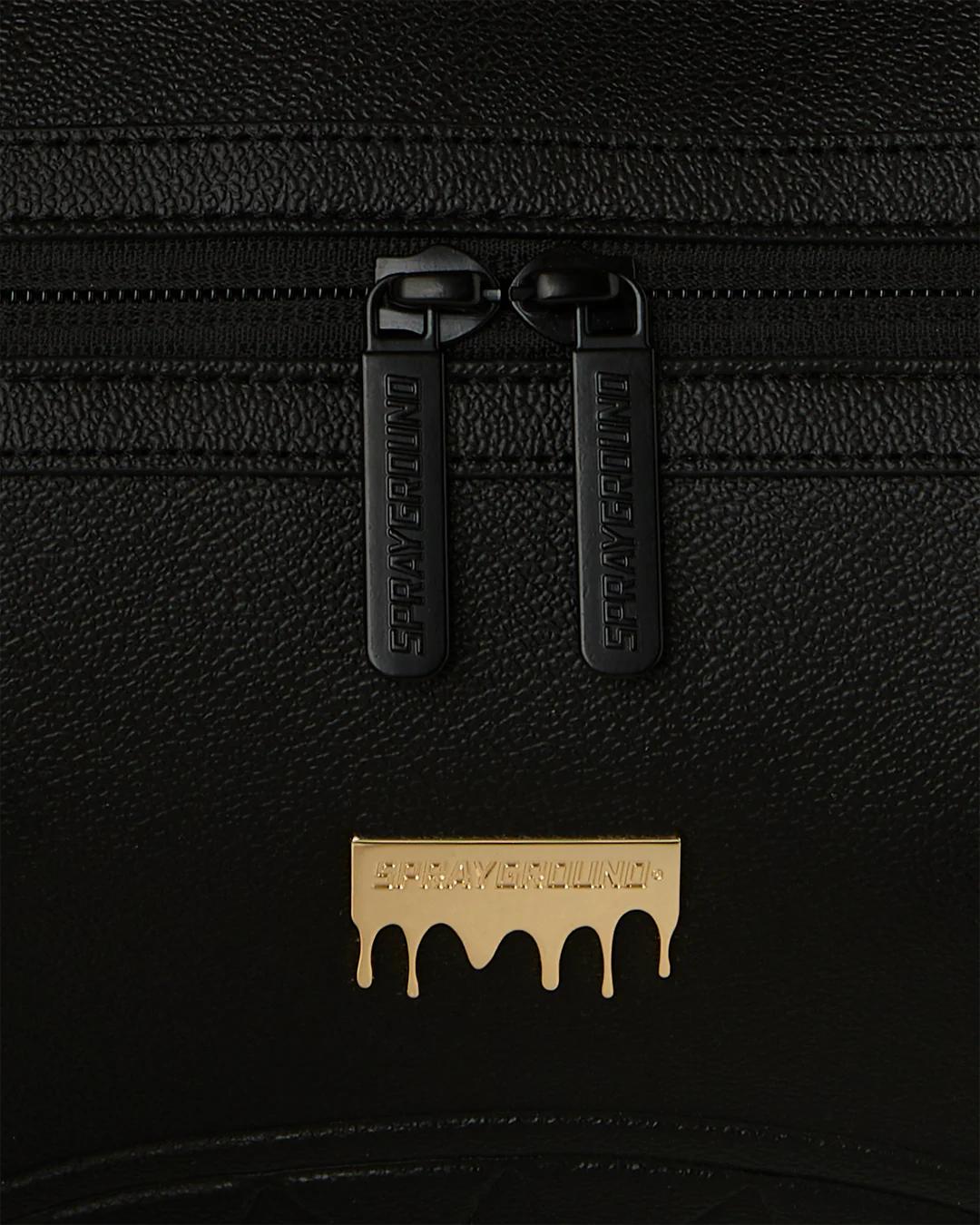 Sprayground New | GOLD BRICK DRIP MINI DUFFLE
