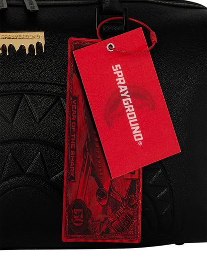 Sprayground New | GOLD BRICK DRIP MINI DUFFLE