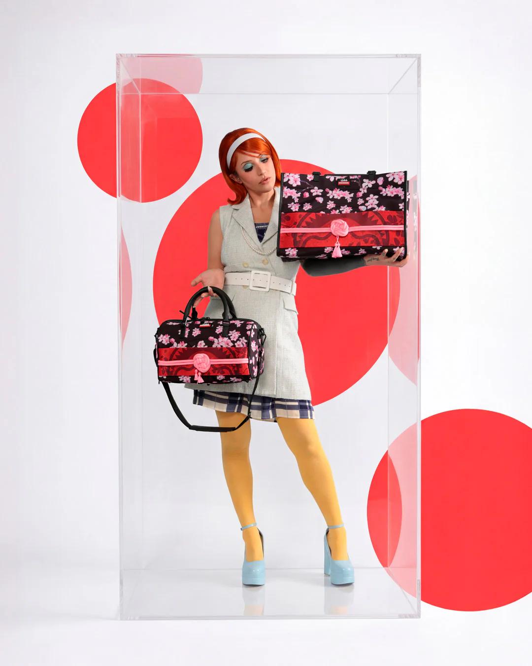 Sprayground Best Seller | OUKA KENRAN HAYUMI HOKAZANO OFFICIAL COLLAB MINI DUFFLE