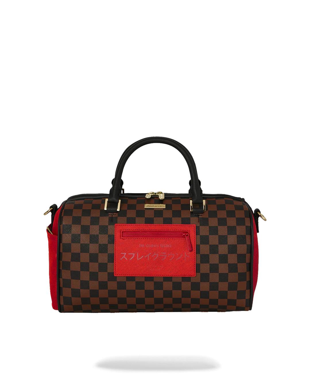 Sprayground Recommended | KATANA CHECK BOSS MINI DUFFLE