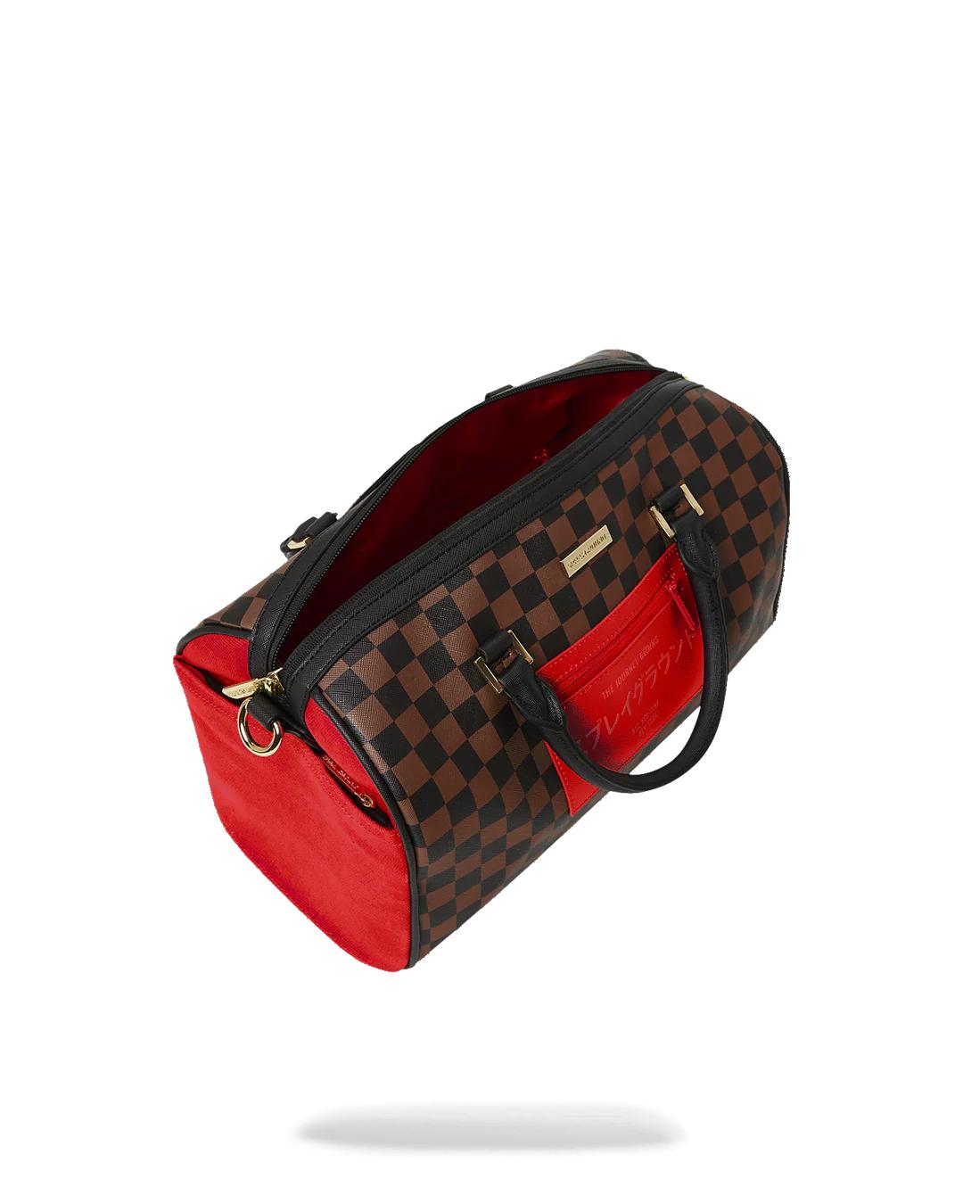Sprayground Recommended | KATANA CHECK BOSS MINI DUFFLE