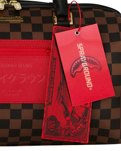 Sprayground Recommended | KATANA CHECK BOSS MINI DUFFLE