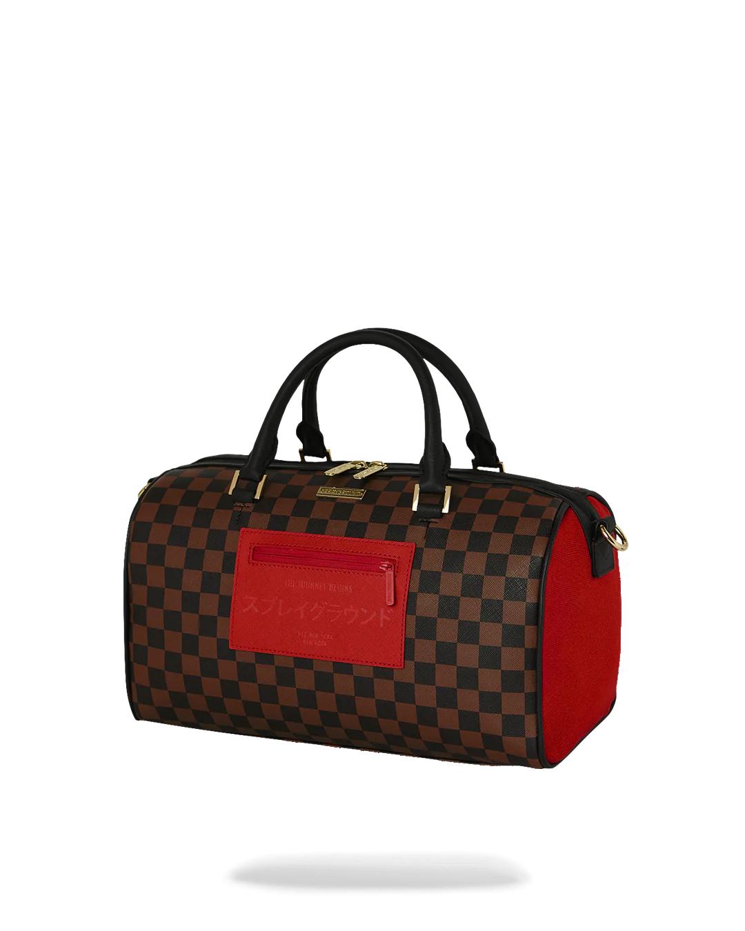 Sprayground Recommended | KATANA CHECK BOSS MINI DUFFLE