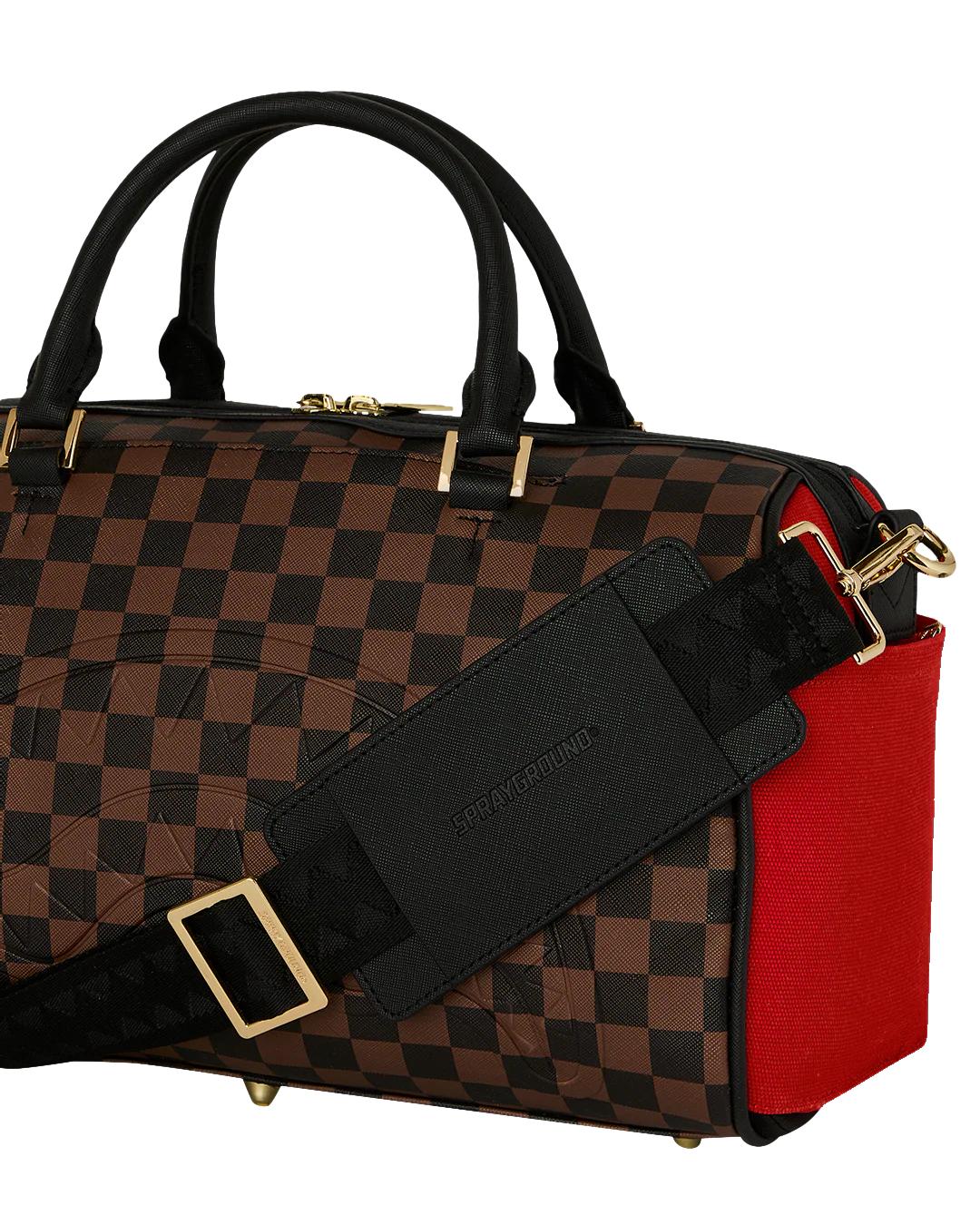 Sprayground Recommended | KATANA CHECK BOSS MINI DUFFLE