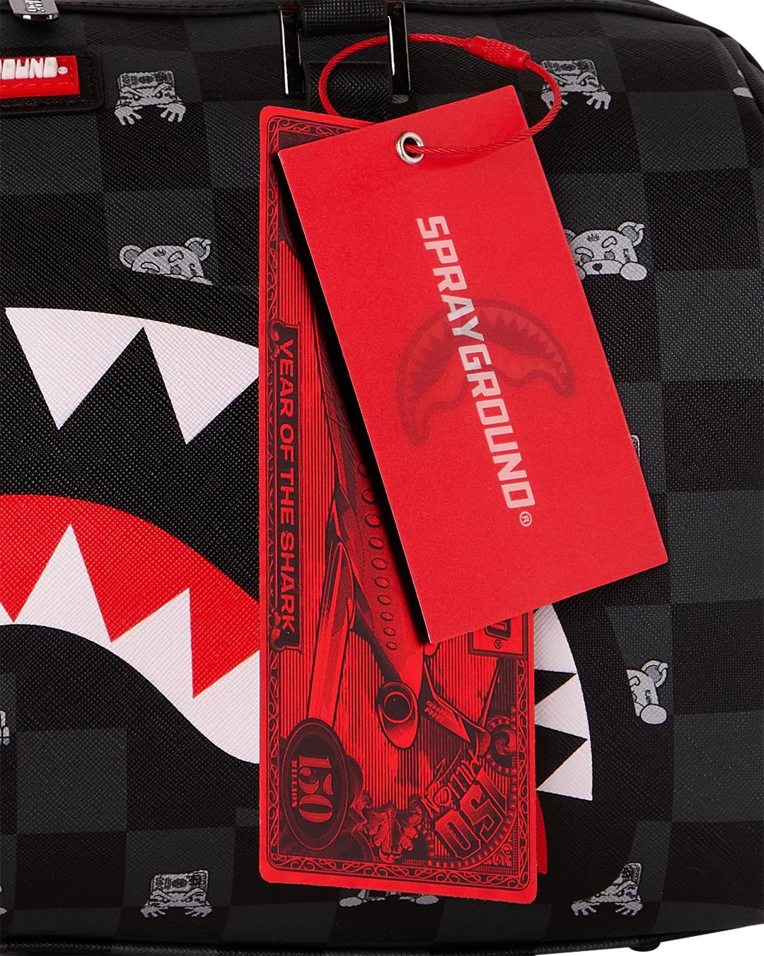 Sprayground Exclusive | SHARK MOB HIDEOUT MINI DUFFLE