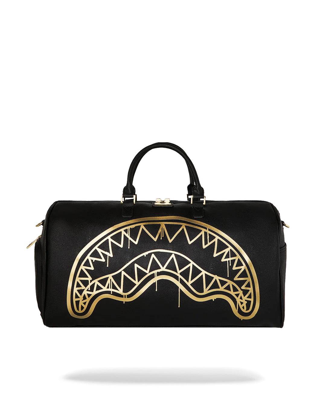 Sprayground New | GOLD FANG DUFFLE
