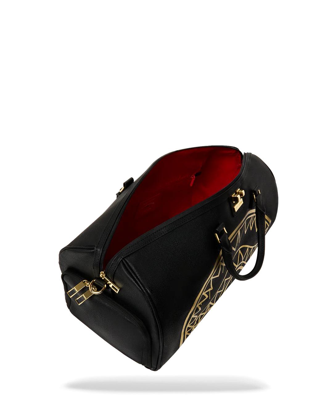 Sprayground New | GOLD FANG DUFFLE