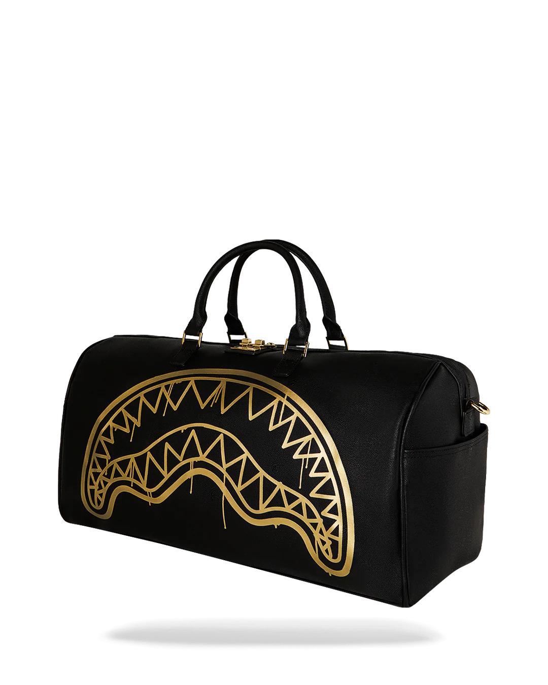 Sprayground New | GOLD FANG DUFFLE