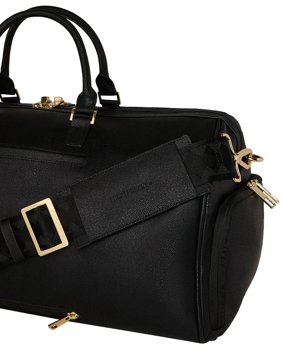 Sprayground New | GOLD FANG DUFFLE