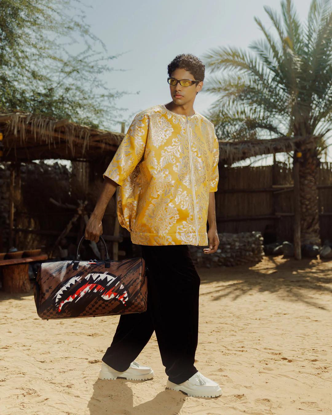 Sprayground Featured | SHARKS IN PARIS NIGHT DRIFT DUFFLE