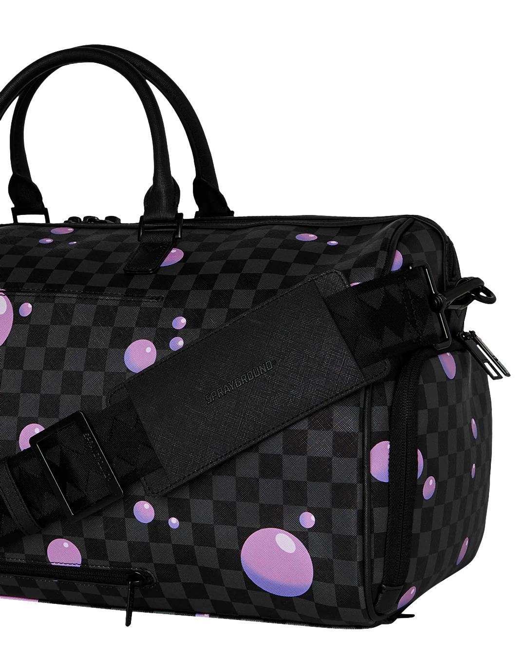 Sprayground Best Seller | PURPLE SLIME SHARK DUFFLE