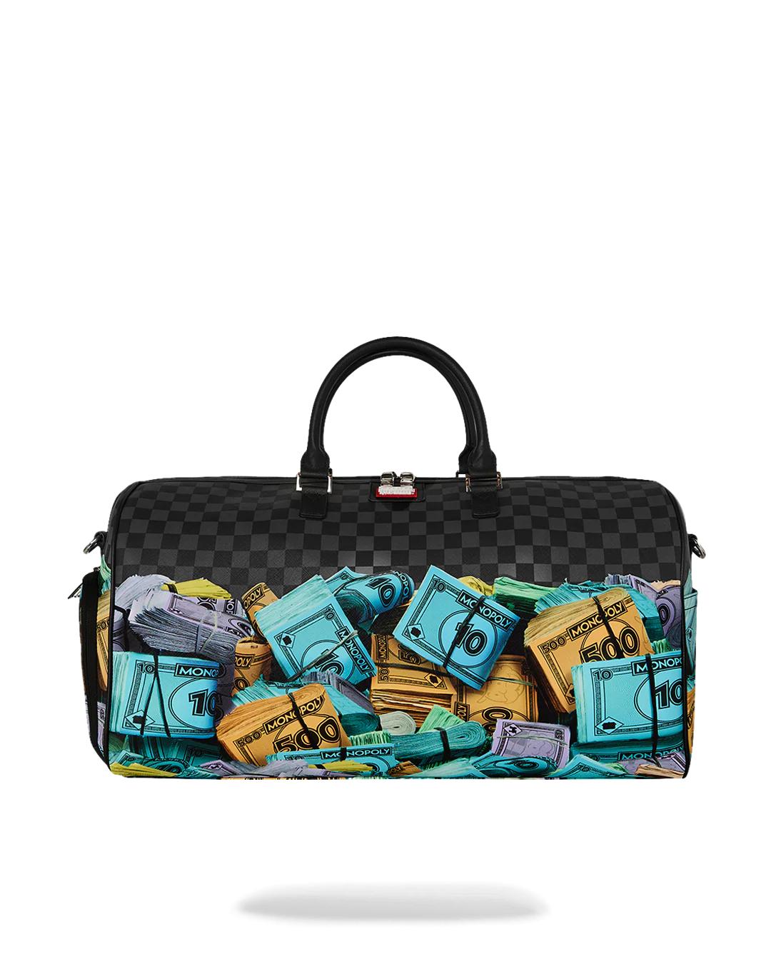 Sprayground Exclusive | MONOPOLY STACK UP DUFFLE