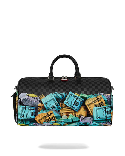 Sprayground Exclusive | MONOPOLY STACK UP DUFFLE
