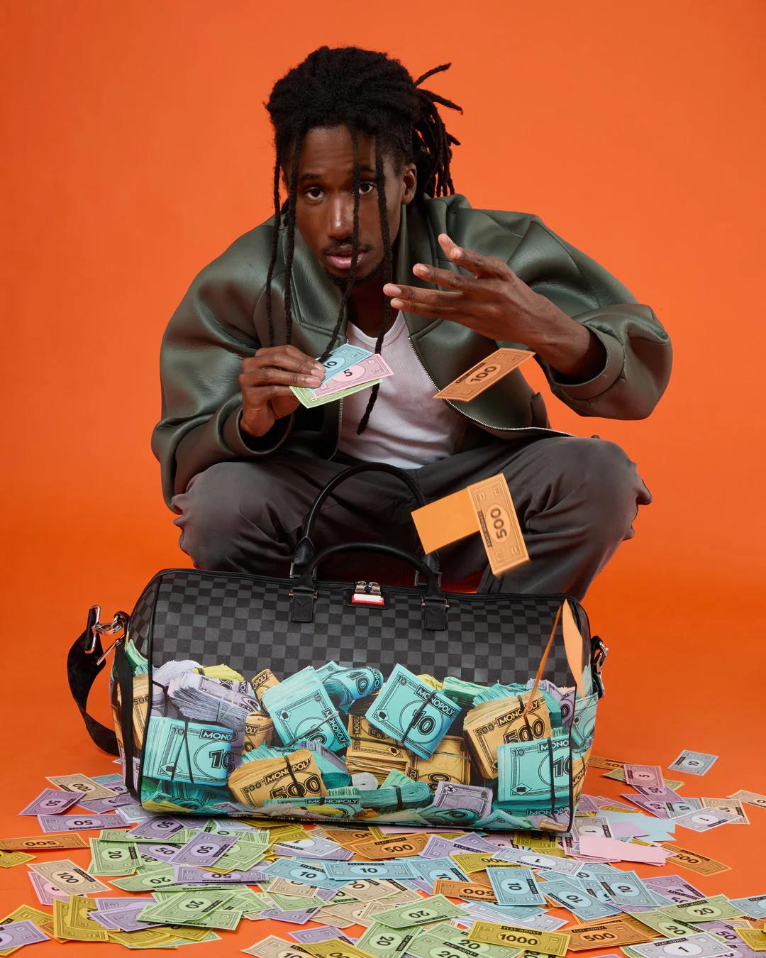 Sprayground Exclusive | MONOPOLY STACK UP DUFFLE