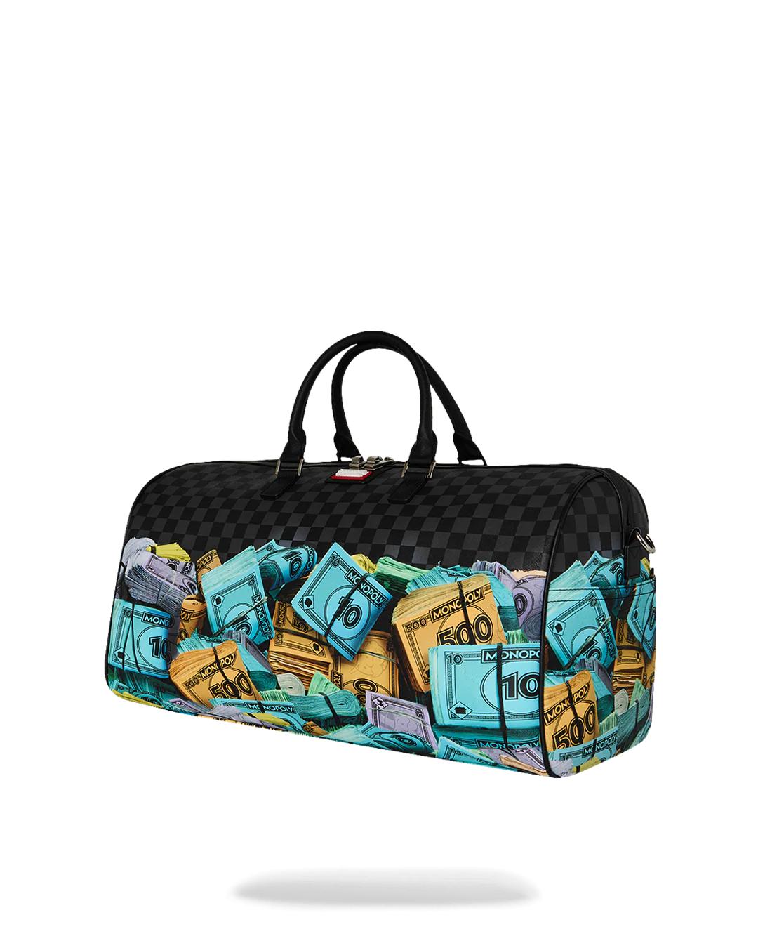 Sprayground Exclusive | MONOPOLY STACK UP DUFFLE