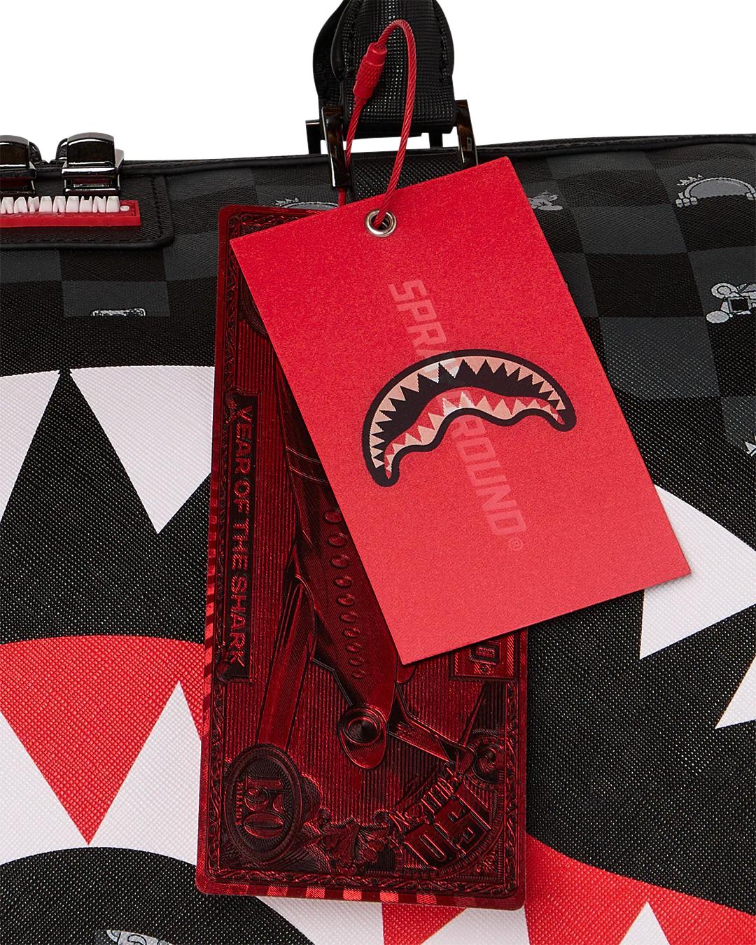 Sprayground Essential | SHARK MOB HIDEOUT DUFFLE